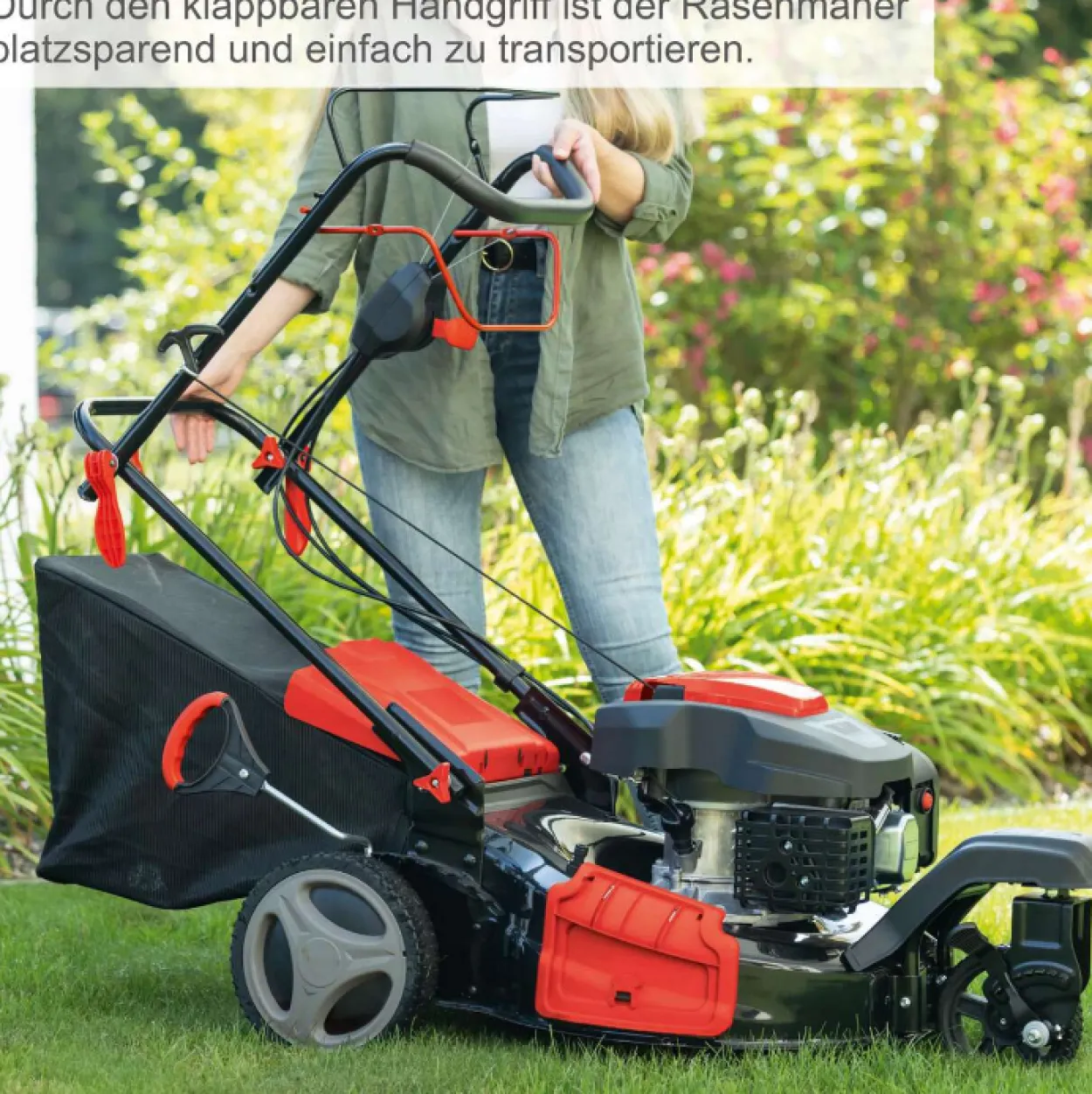 Benzin Rasenmäher MS197-51-3W Trike