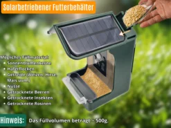 Berger & Schröter | Vogel-Futterhaus mit Kamera und Solar