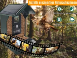 Berger & Schröter | Vogel-Futterhaus mit Kamera und Solar