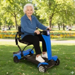 Best Ager Fold PRO Elektro Seniorenmobil 4-Rad E-Roller Faltbar max. 6km/h