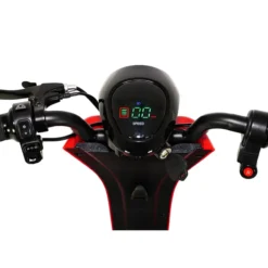 Best Ager Fold PRO Elektro Seniorenmobil 4-Rad E-Roller Faltbar max. 6km/h Schwarz