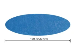 Bestway® Flowclear™ PE-Solarabdeckplane Ø 527 cm, blau, rund
