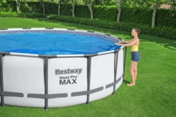 Bestway® Flowclear™ PE-Solarabdeckplane Ø 527 cm, blau, rund