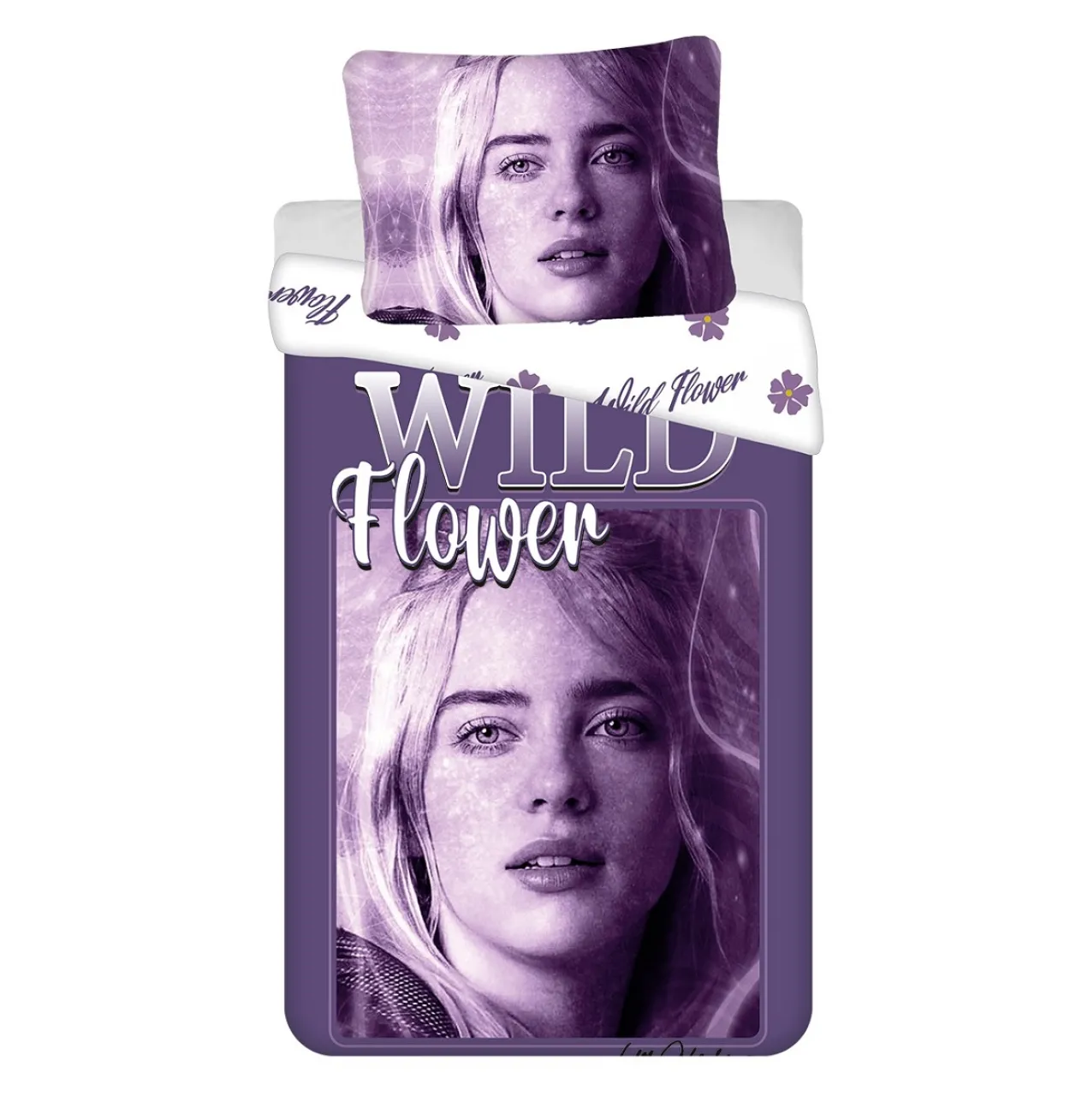 Billie Eilish Bettwäsche-Set Baumwolle / 2-teilig