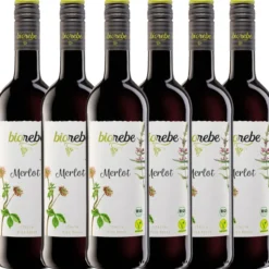 Bio Merlot trocken 0,75 l - 6er Karton