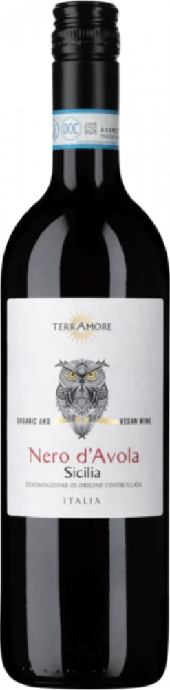 Bio-Nero d Avola Sicilia DOC TerrAmore Italien trocken - 6er Karton