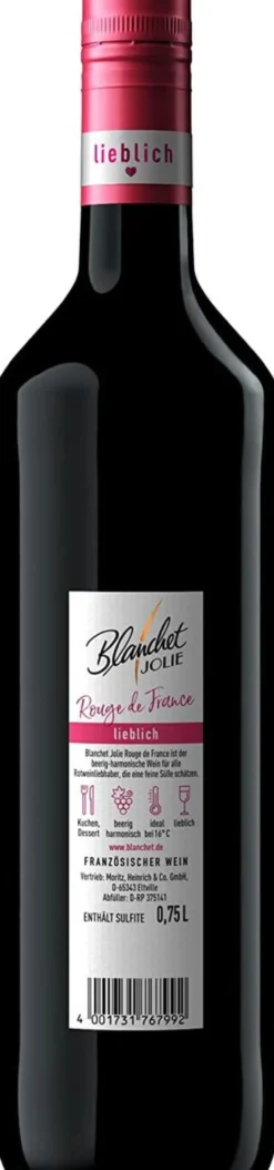 Blanchet Jolie Rouge de France Lieblich 0,75l