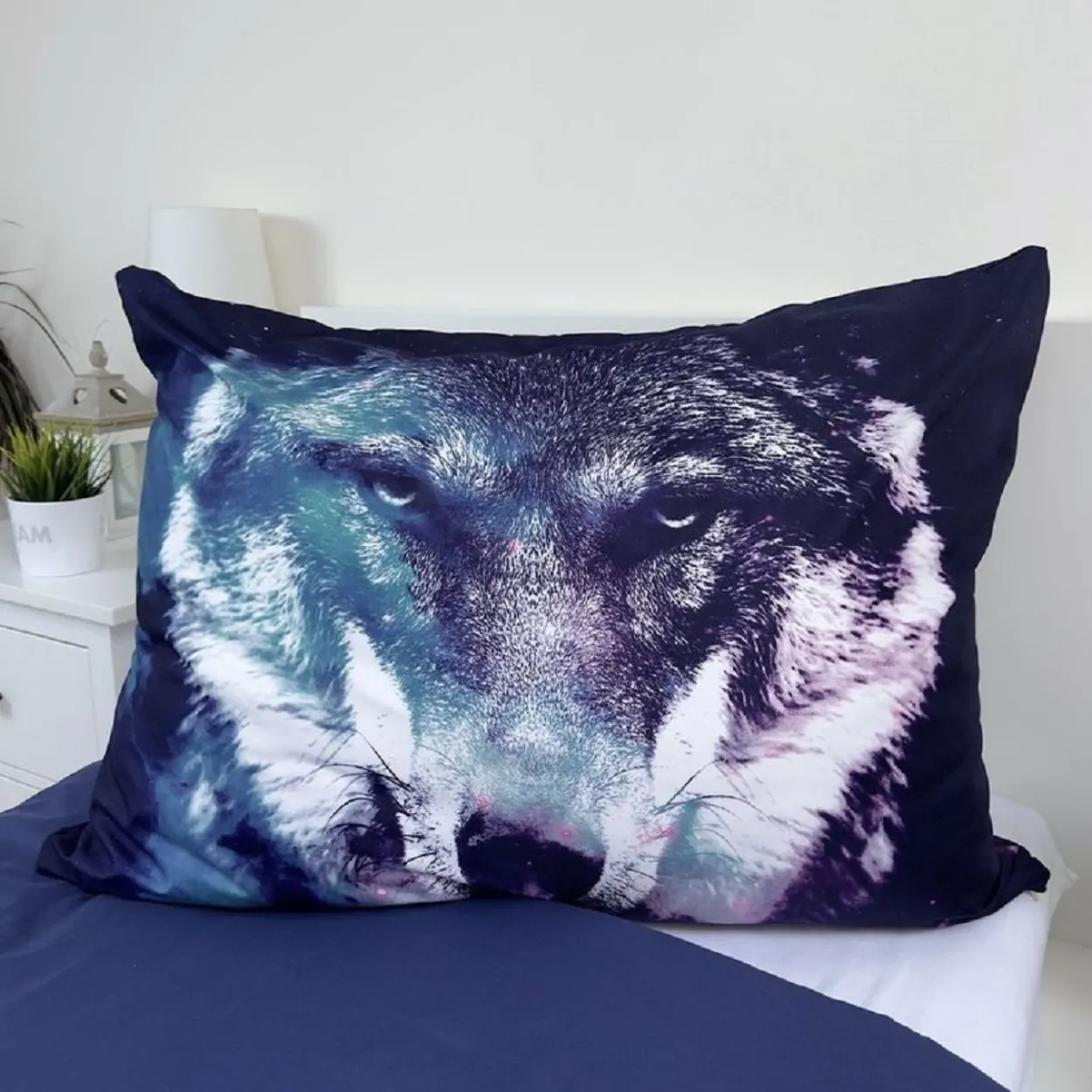 Blue Wolf Kinderbettwäsche-Set Kuschelig und Weich