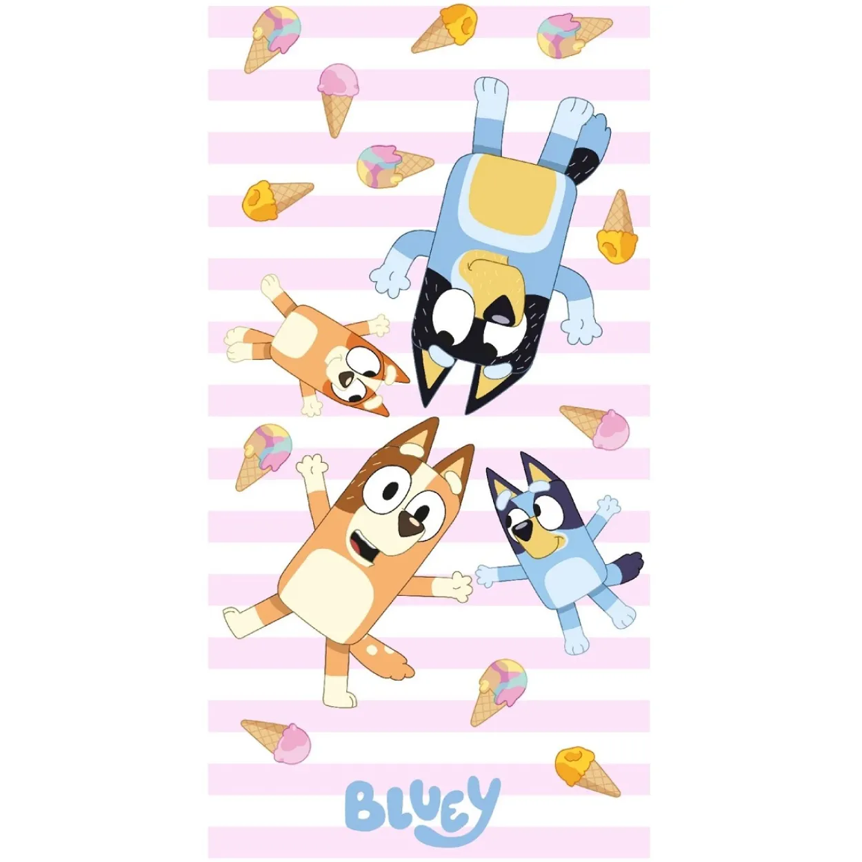 Bluey Strandtuch 70x140 cm – Premium Frottee