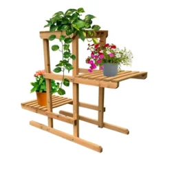 Blumenregal Perry Pflanzenständer Blumenständer Pflanzenregal 76x36x60
