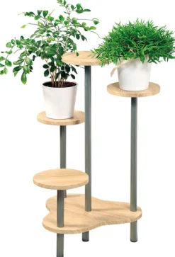 Blumenständer Böden in Eichendekor