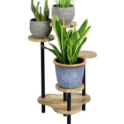 Blumenständer, Eichendekor