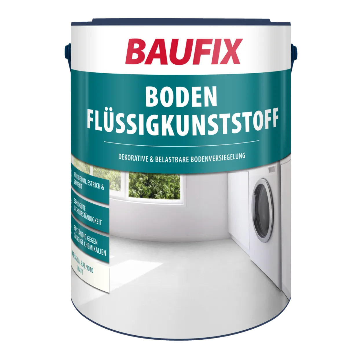 Boden-Flüssigkunststoff 5 l, weiß