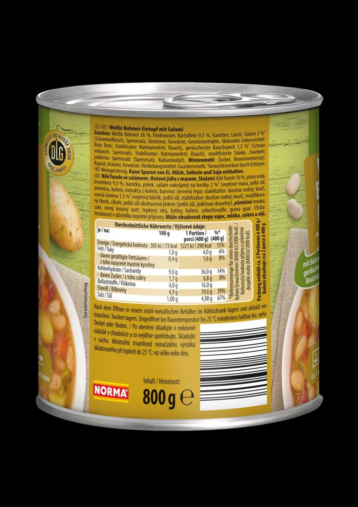 Bohneneintopf 12x800g