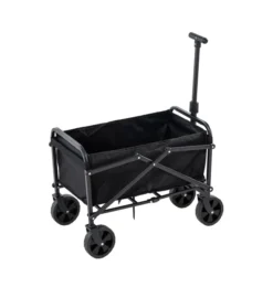 Bollerwagen, ca. 68,5 x 36 x 80 cm - Schwarz