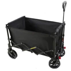 Bollerwagen, ca. 90 x 50 x 61/96 cm - Schwarz