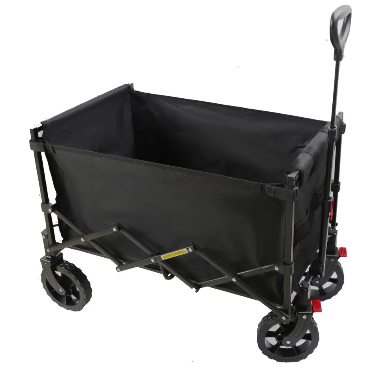 Bollerwagen, ca. 90 x 50 x 61/96 cm - Schwarz