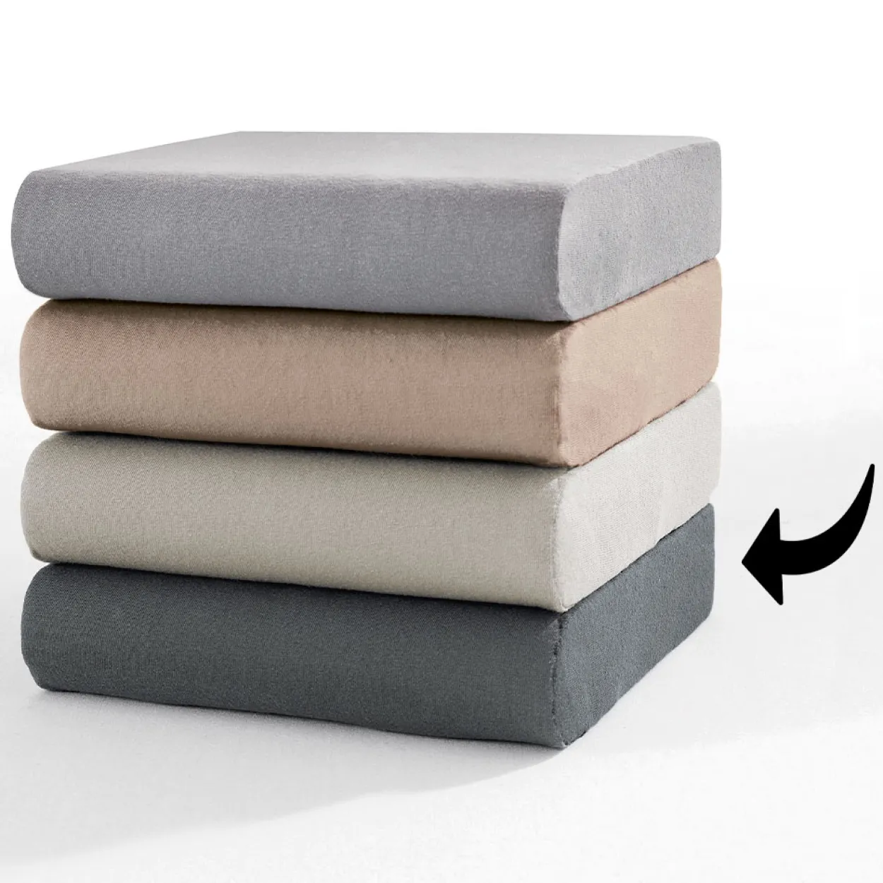 Boxspringbett Jersey-Spannbetttuch "Premium"