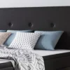 Boxspringbett Jump 180x200 Webstoff Schwarz Typ 2