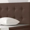 Boxspringbett Köln 140x200 Webstoff Braun