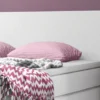 Boxspringbett Madrid 180x200 cm Kunstleder Weiß