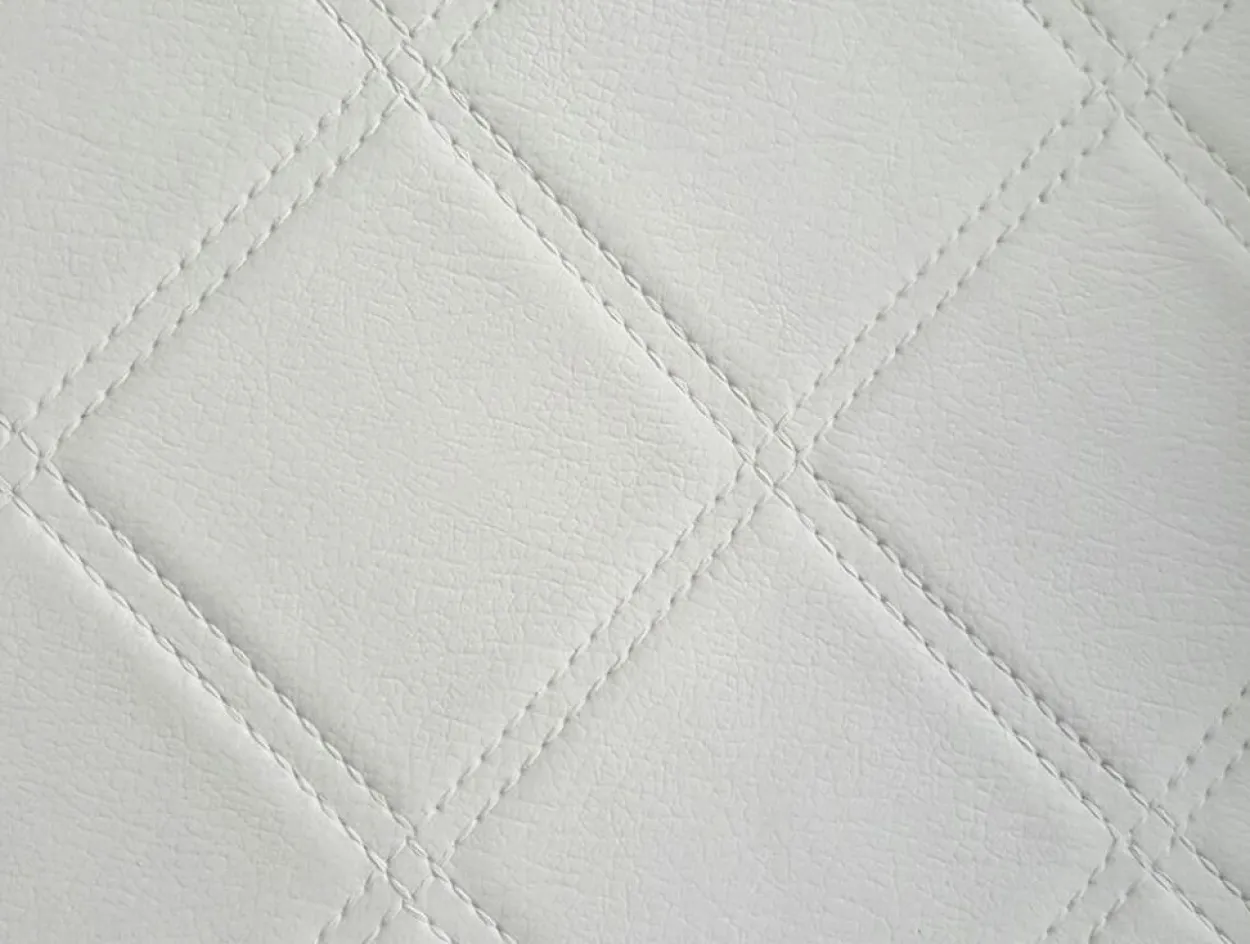 Boxspringbett Madrid 180x200 cm Kunstleder Weiß