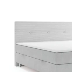 Boxspringbett RIO mit Bettkasten, ca. 180 x 200 cm - Schwarz
