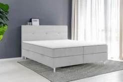 Boxspringbett RIO mit Bettkasten, ca. 180 x 200 cm - Schwarz