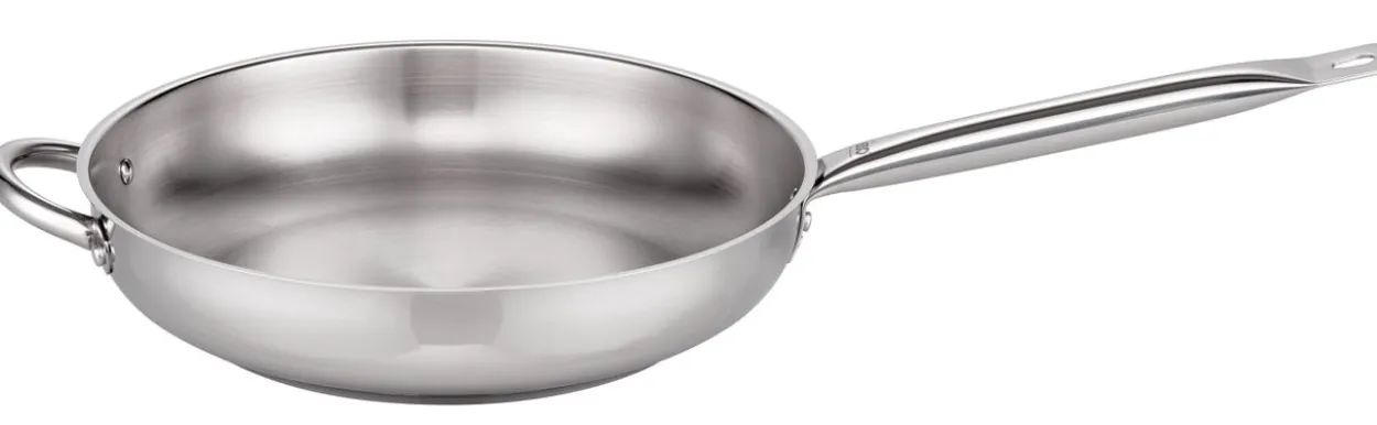 Bratpfanne 32cm mit Gegengriff "Profi-Therm"