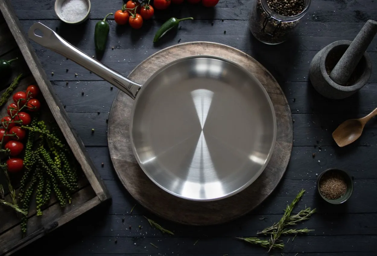 Bratpfanne 32cm mit Gegengriff "Profi-Therm"
