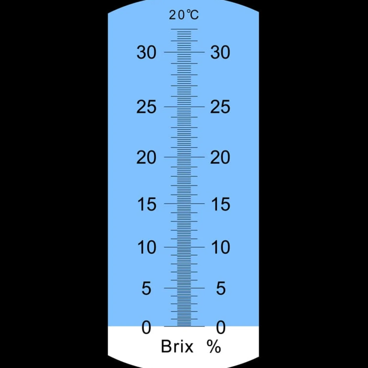 Brix Refraktometer PCE-032-LED