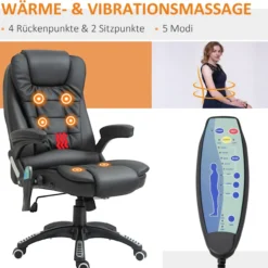 Bürosessel mit Massage,Wärme-Funktion