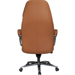 Bürostuhl Echtleder Caramel 120 kg