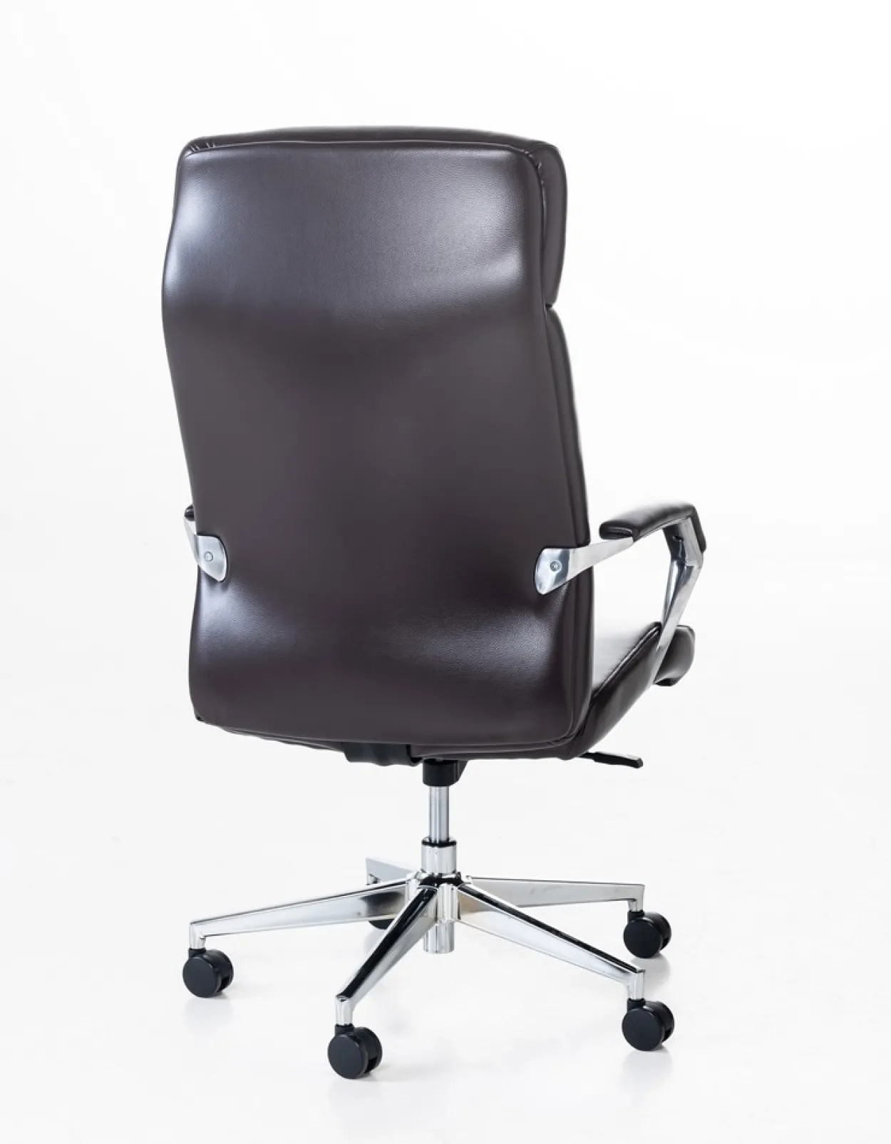 Bürostuhl mit gepolsterter Armlehne - Braun