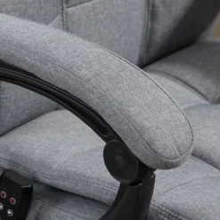Bürostuhl mit Massagefunktion, Ergonomisch PC Stuhl mit Liegefunktion