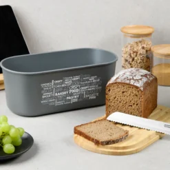 Brotbox, grau
