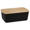 Brotbox, Kunststoff (PP), schwarz