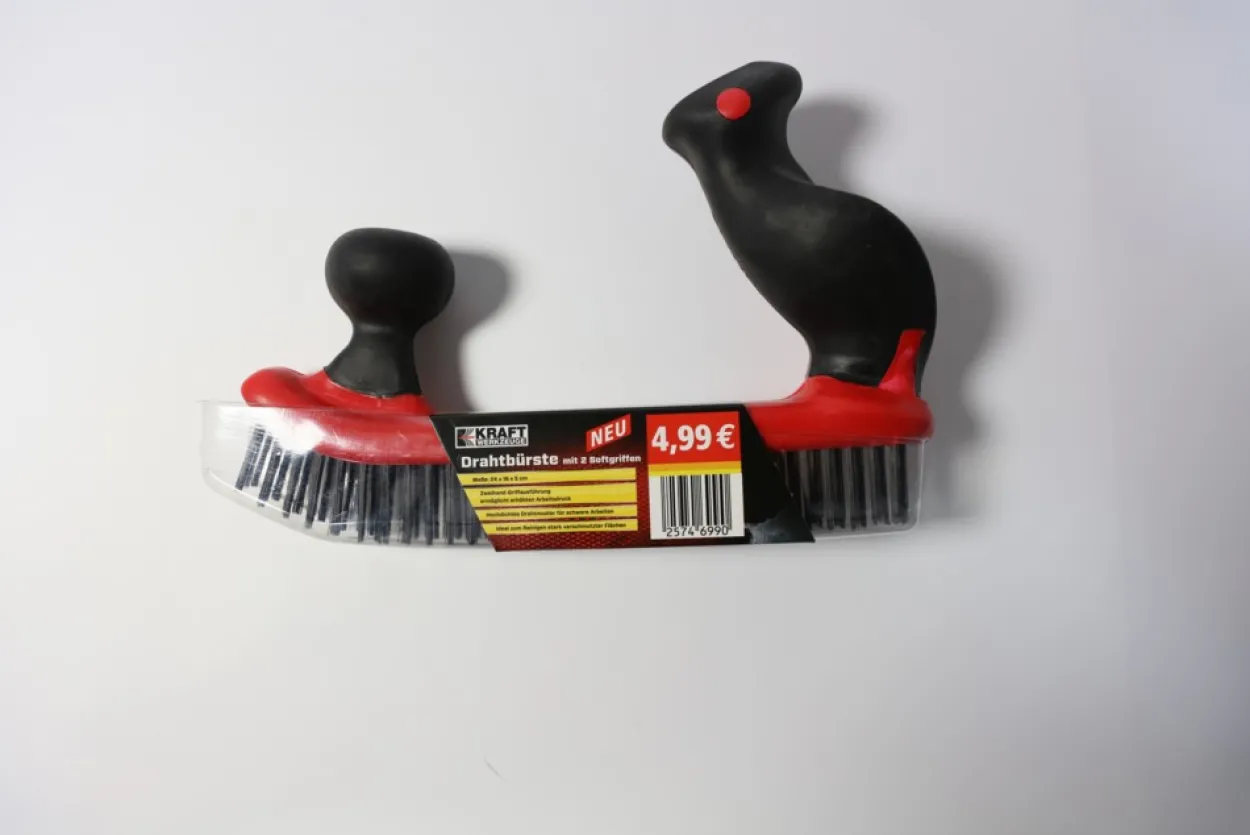 Bürste mit 2-Handsoftgriffen