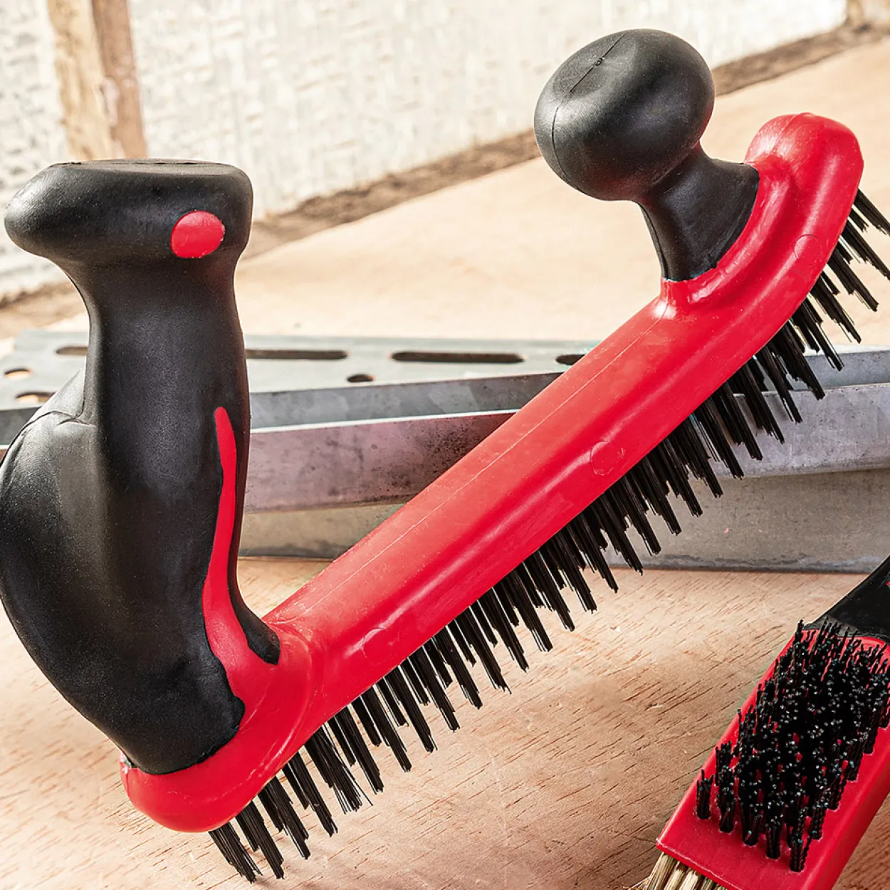 Bürste mit 2-Handsoftgriffen