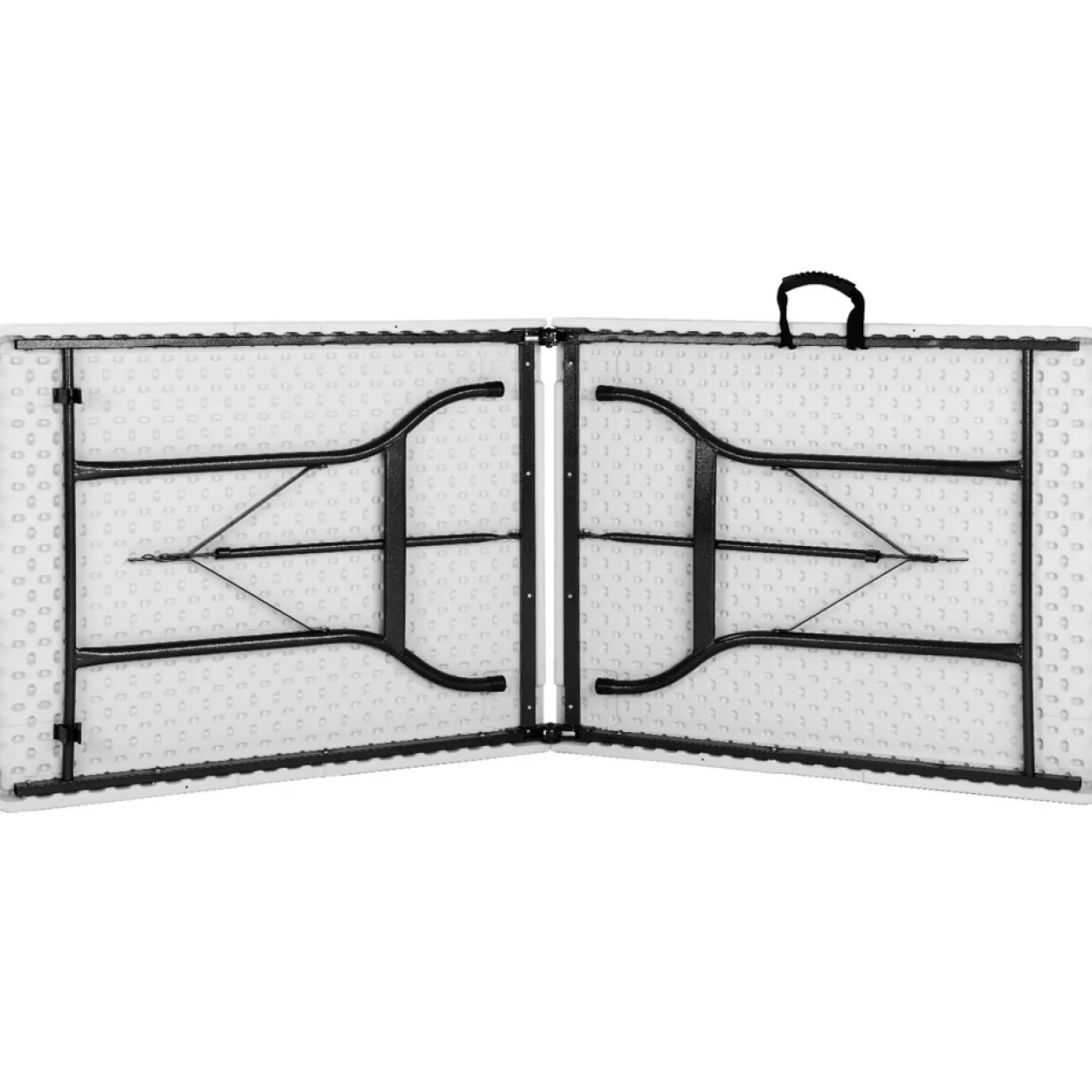 Buffettisch Kunststoff, 183x76x74 cm, weiß