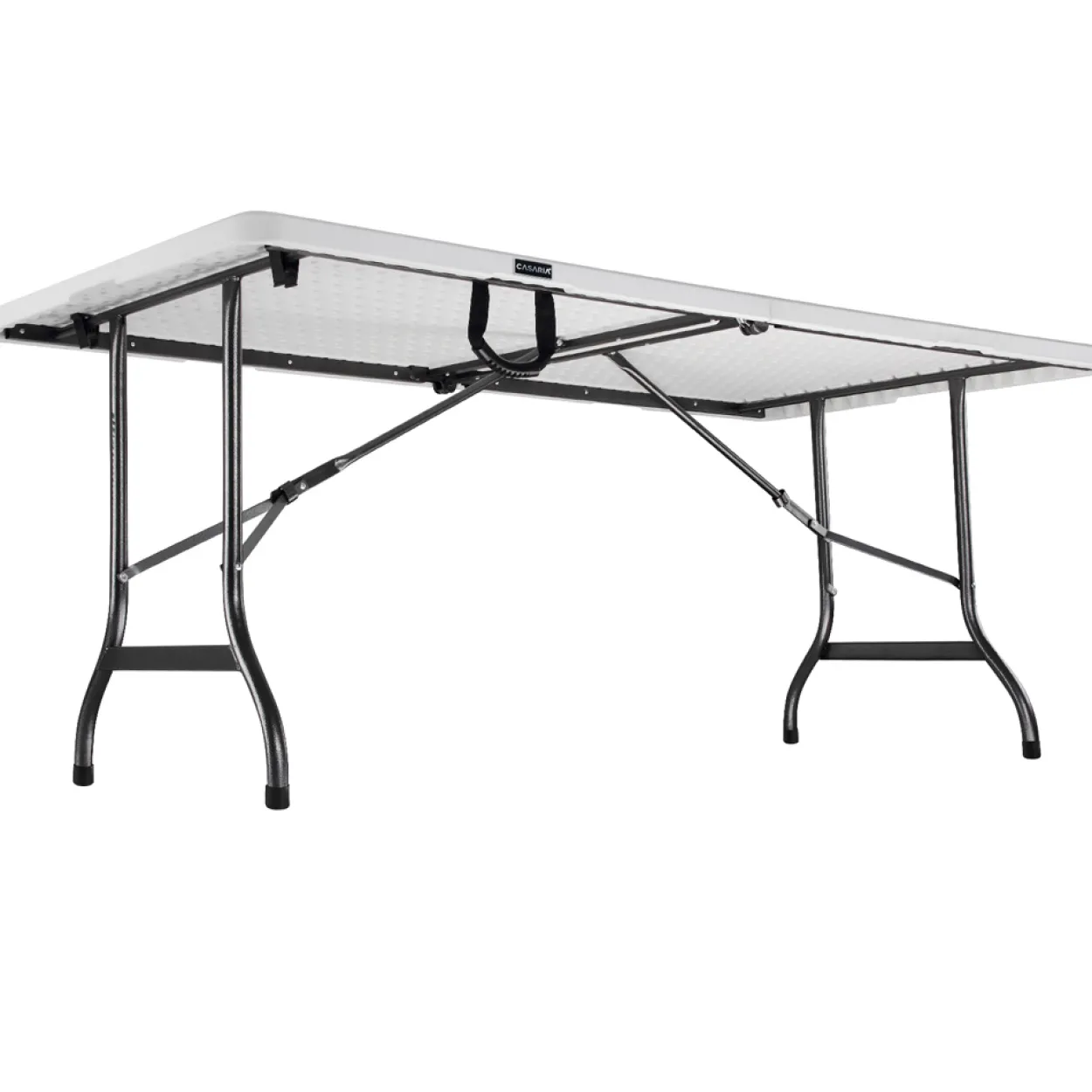 Buffettisch Kunststoff, 183x76x74 cm, weiß
