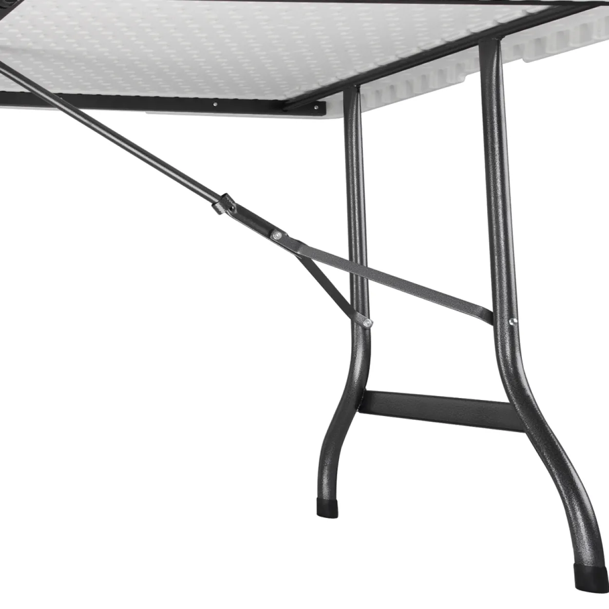 Buffettisch Kunststoff, 183x76x74 cm, weiß