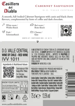 CABERNET SAUVIGNON 0,75 l