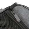 Cadoca Haustierrucksack Grau 41x30x31cm