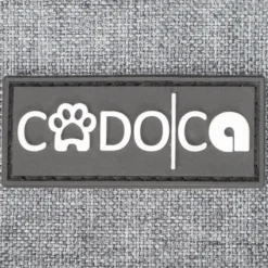 Cadoca Haustierrucksack Grau 41x30x31cm