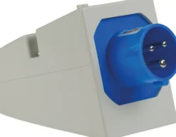 Camping CEE Wandgerätestecker 3-polig für Leitungen bis max. 2,5 mm² 230 V 16 A IP44
