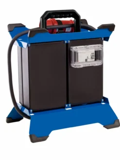 Camping Stromverteiler mit CEE Stecker, 7x Schuko, 4x CEE Steckdosen, 2x USB spritzwassergeschützt