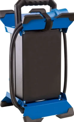 Camping Stromverteiler mit CEE Stecker, 4 x Schuko und 2 x CEE Steckdosen spritzwassergeschützt