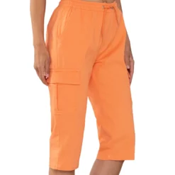 Capri-Twill-Cargo-Hose für Damen