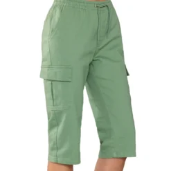Capri-Twill-Cargo-Hose für Damen